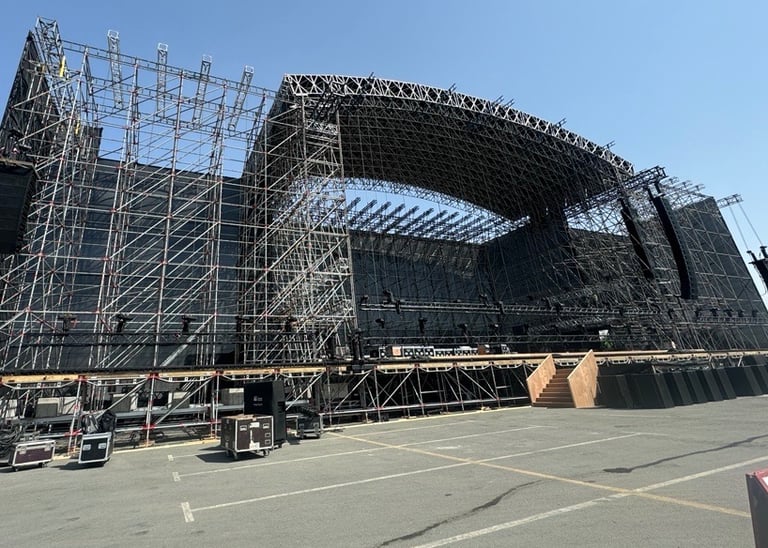 Rigging and staging 
