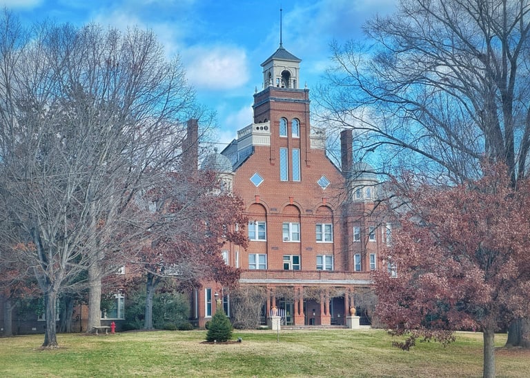Main Hall of Randolph College, lynchburg va