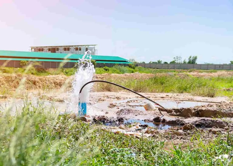 agua poço artesiano