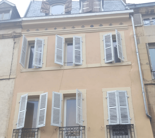 Rénovation en enduit projeté à Dijon