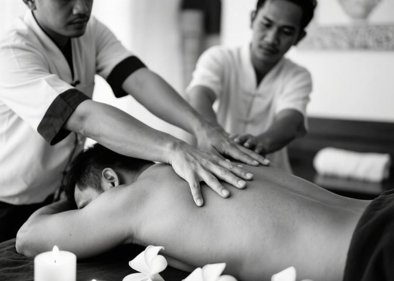 4 Hand  massage 