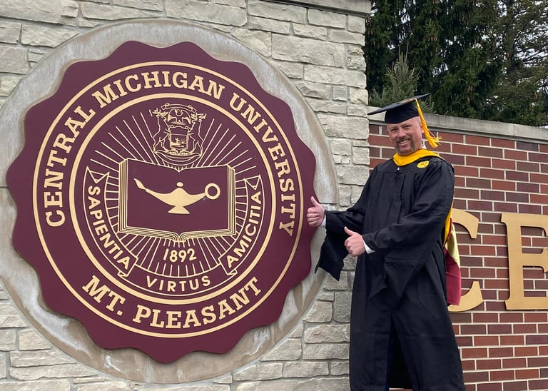 Master's Degree Graduation