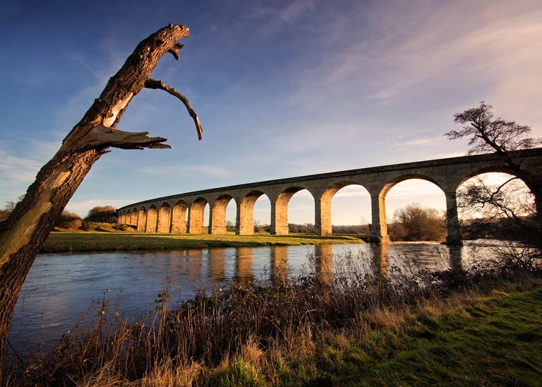 railway viaducts in colour at photo dave
