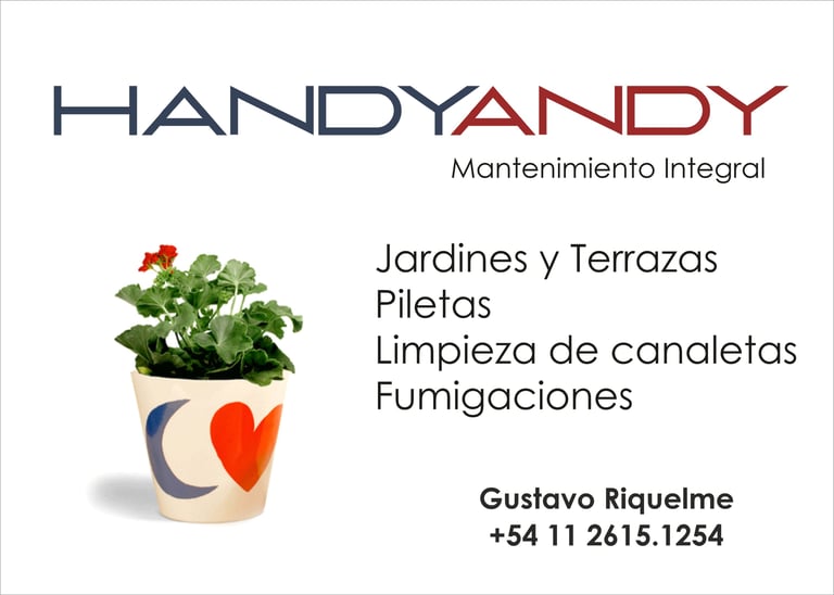 HANDYANDY - Jardines Piletas Fumigaciones y Podas en Altura