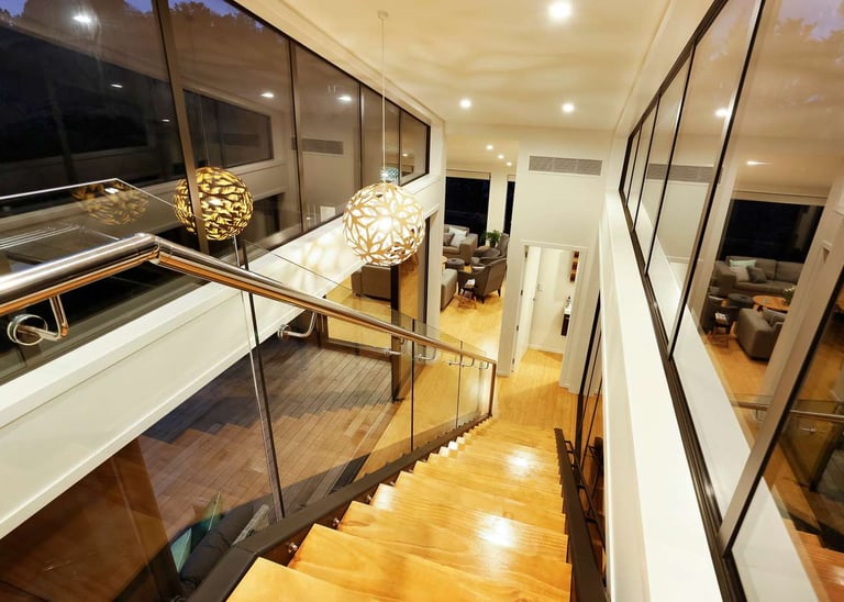custom staircase West Auckland new build project