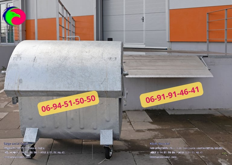 Poubelle Casablanca Déchets 