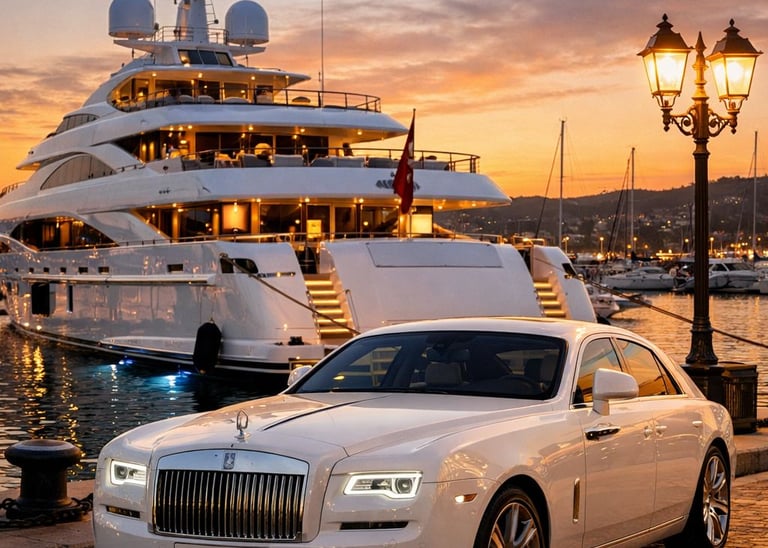 Luxury Rolls Royce & Private yacht Ras Al Khaimah