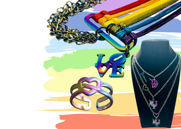 LGBT pride jewellery collection