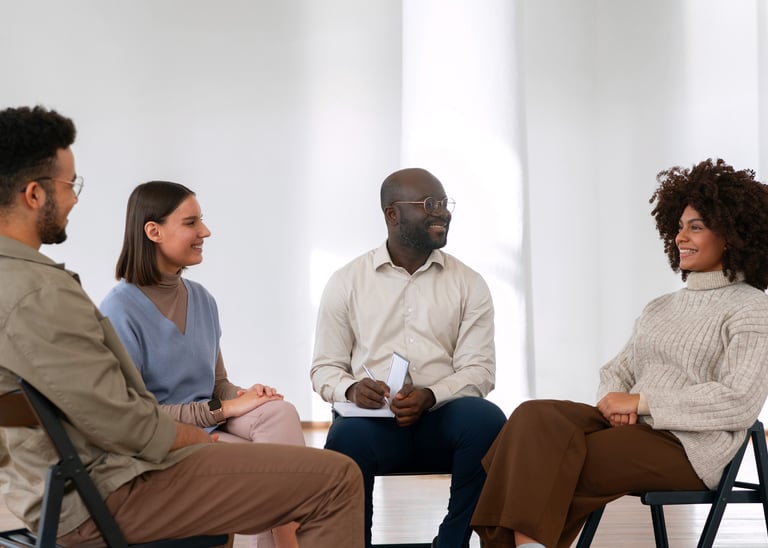 Mental health support groups in New Jersey providing safe and supportive space and connection