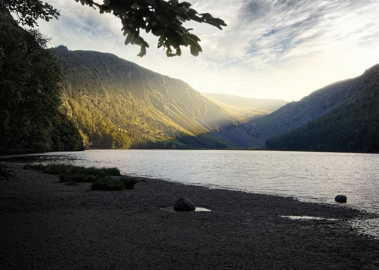 "Golden Afternoon in Glendalough" by Bart Bula