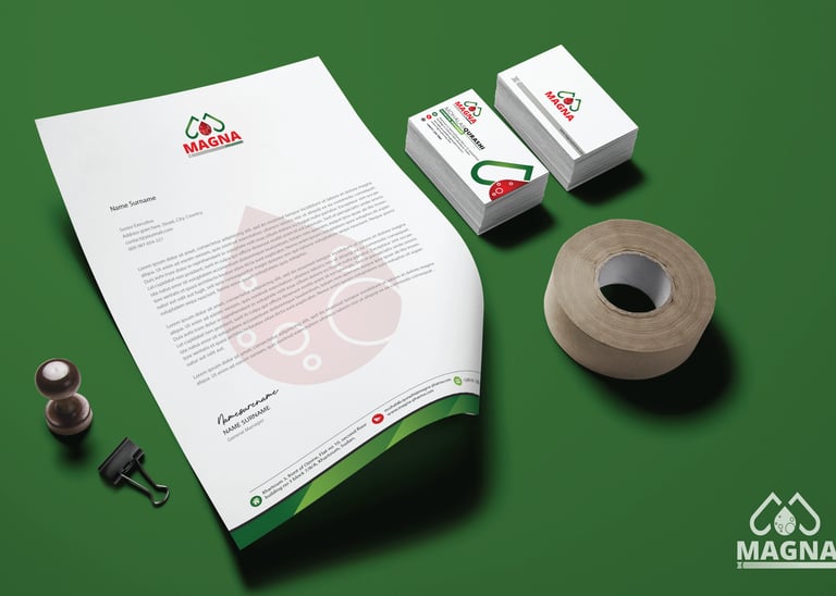 a paper roll of tape tape on a green background