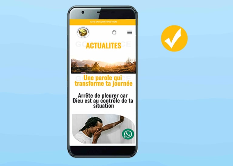 application web Come to Jesus Ministry