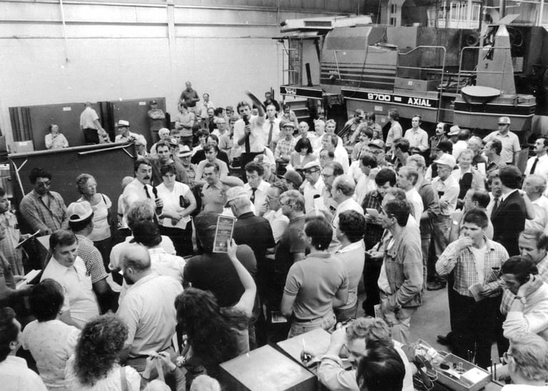 White Farm Equipment auction