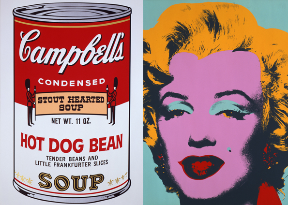 obra de arte produzida em 1962 pelo artista norte americano Andy Warhol. 