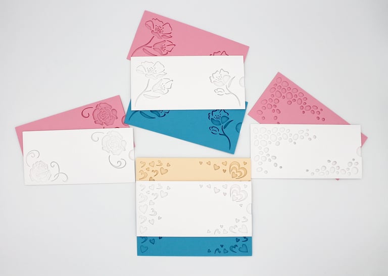 pochette petit étui à invitations ou lettres