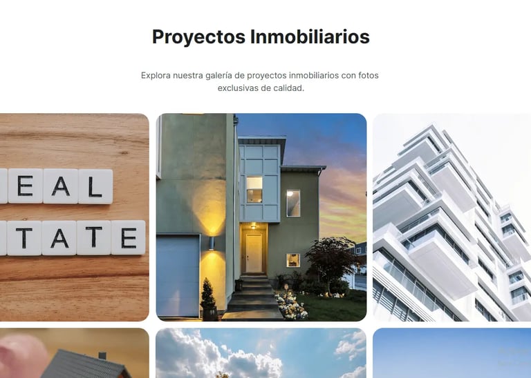 una vivienda moderna y un edificio moderno.