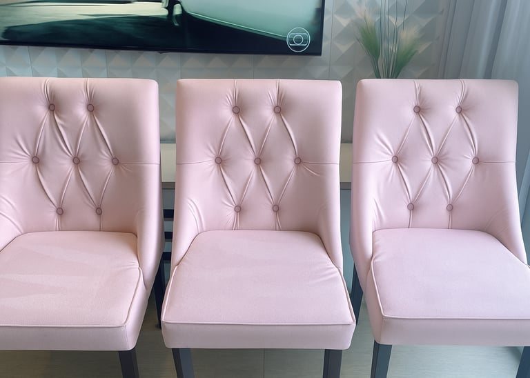 higienização de cadeiras