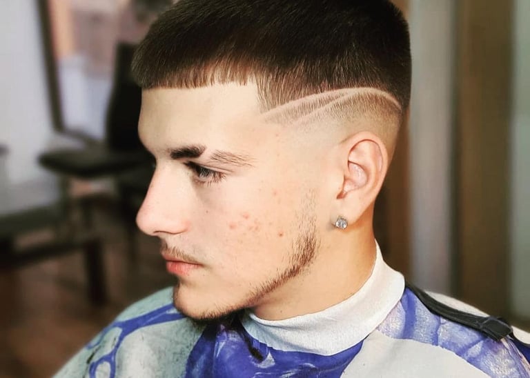 pelado de nuestra peluquería barbería
