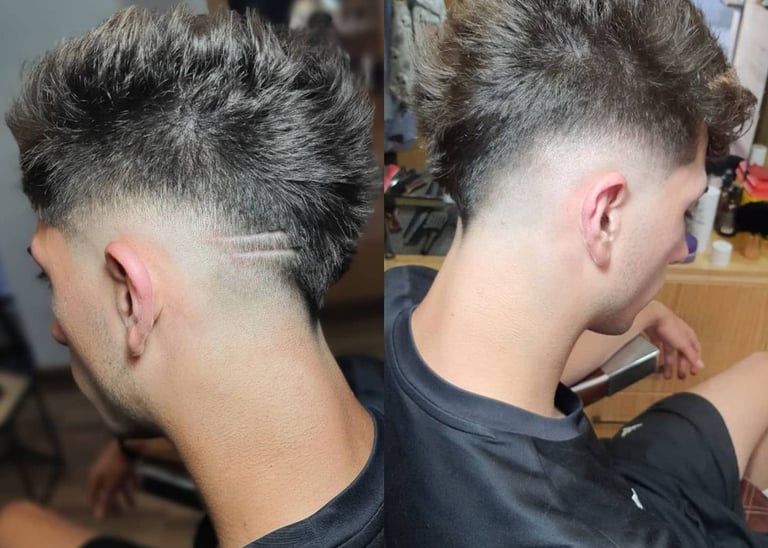 pelado de nuestra peluquería de caballeros