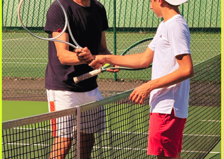Grégoire Denis entraînement tennis avec coach