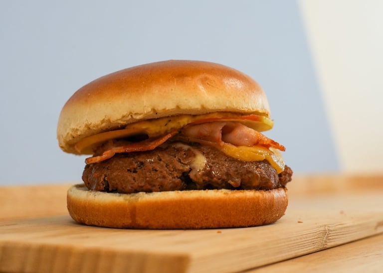 Photographie pour un restaurant de burger