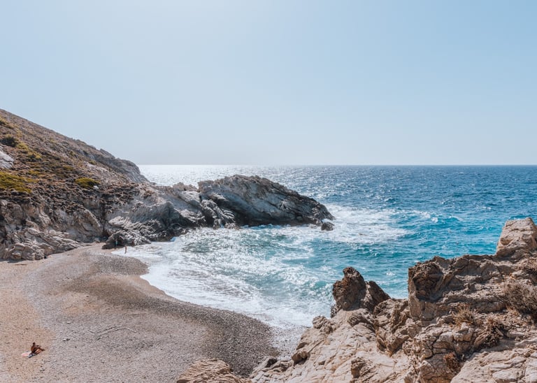 beach of Nas, ikaria Greece