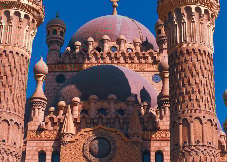 Sahaba Mosque in Sharm El Sheikh, Egypt