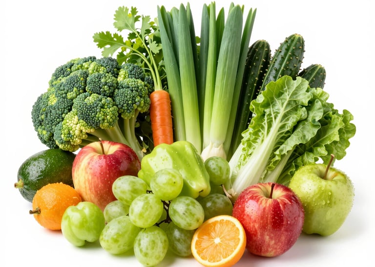 poached egg with vegetables and tomatoes on blue plate