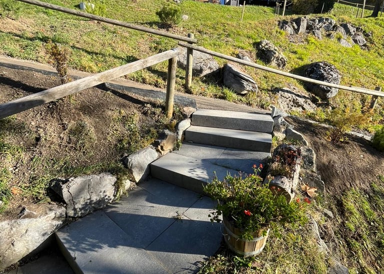 escaliers en pierre neuf