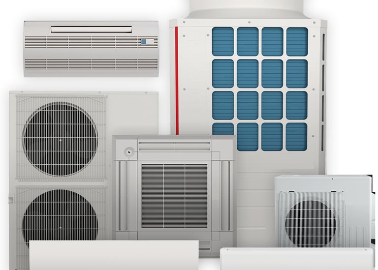 air conditioning units / Mitsubishi, LG, Daikin, Media