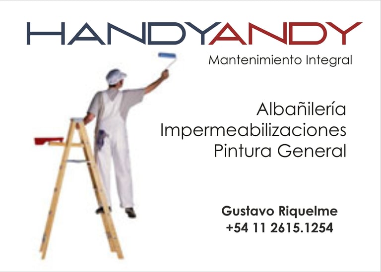 HANDYANDY - Albañileria Impermeabilizaciones Pintura en general