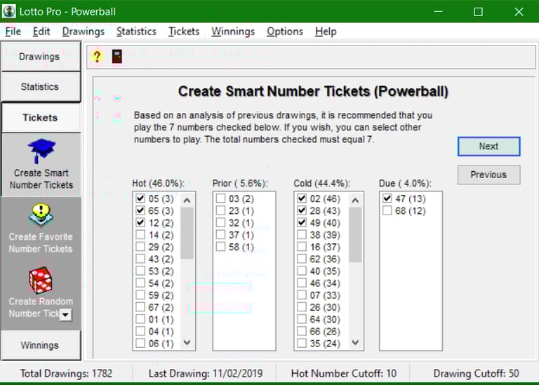Create Smart Number Tickets