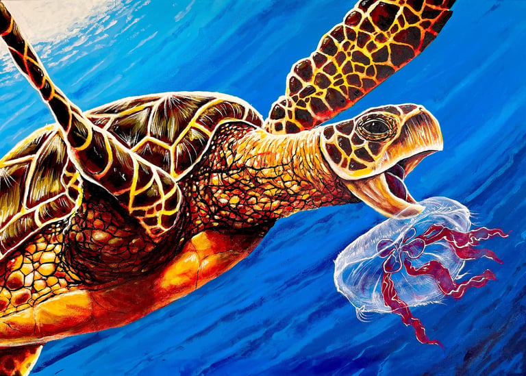 Graphic artist custom paintings