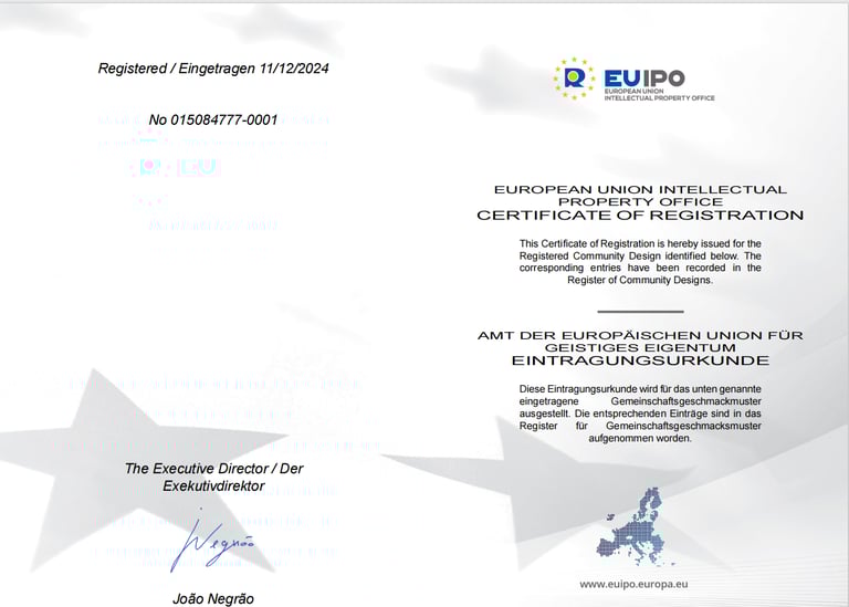 EU Patent Certificate