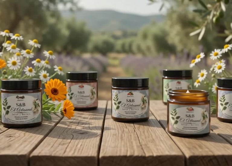 Set de cosmética artesanal: cremas y elíxires botánicos formulados para el equilibrio del pH cutáneo