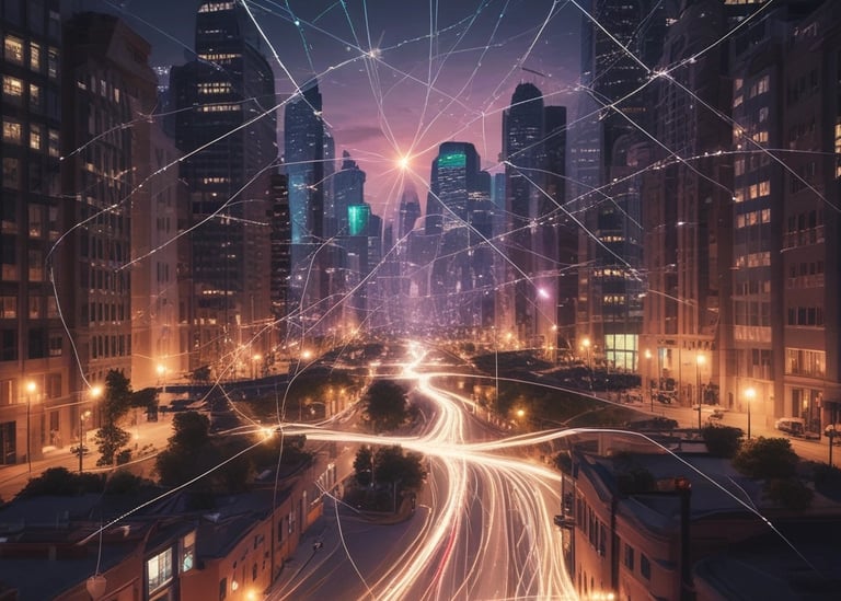 A bright red city bus with advertising for free Wi-Fi powered by a telecommunications company drives along a street. The bus appears to be in motion, and partially obscured by a tree. The background is slightly blurred, indicating speed. The word 'CROWN' is displayed on the bus’s digital sign.