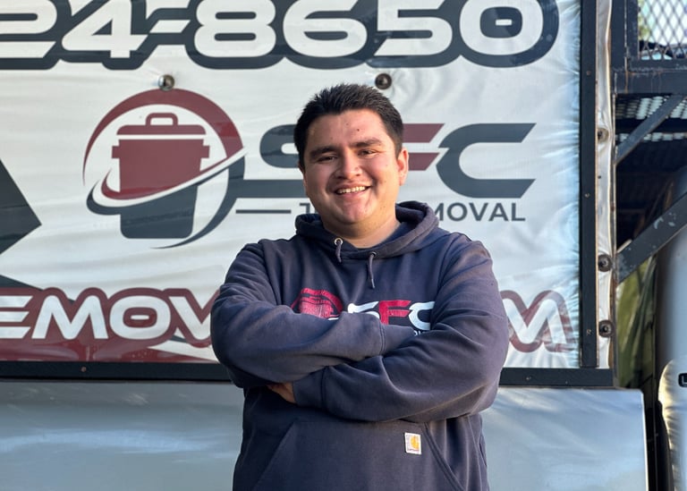 SFC Junk Removal: Backyard shed cleanup in 94131, 94596 & 94947.