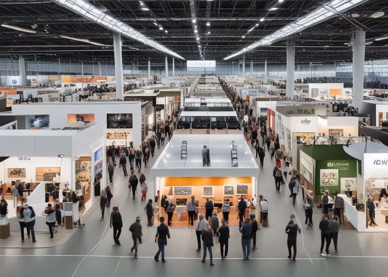 salon professionnel  organisé par l'agence évènementielle B free Events pour la notoriété