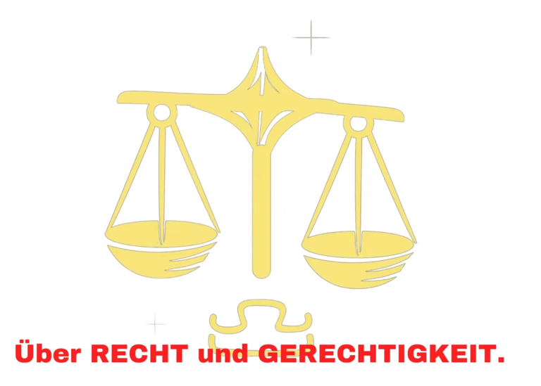 Label RECHT und GERECHTIGKEIT auf dem INFONIUM YouTube Kanal