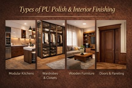 a variety of different types of polishing and finishing finishing