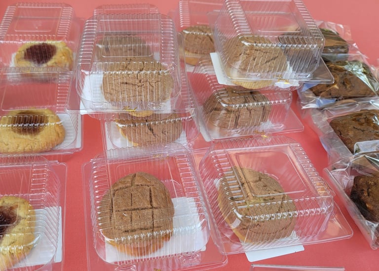 glute-free mexican bread concha pandulse cinnamon bread leander tx texas 