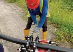 a man in a red helmet and a man in a red helmet