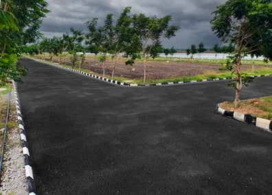 BT Road ulhala road, pragathi layout, sun infra projects, plots