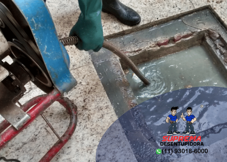 desentupimento de caixa de gordura