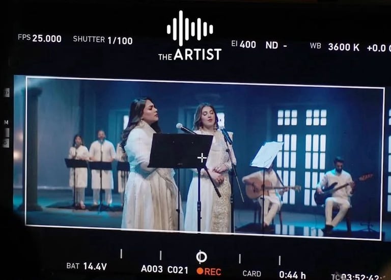 Maria Raza Sohni and Sanam Marvi