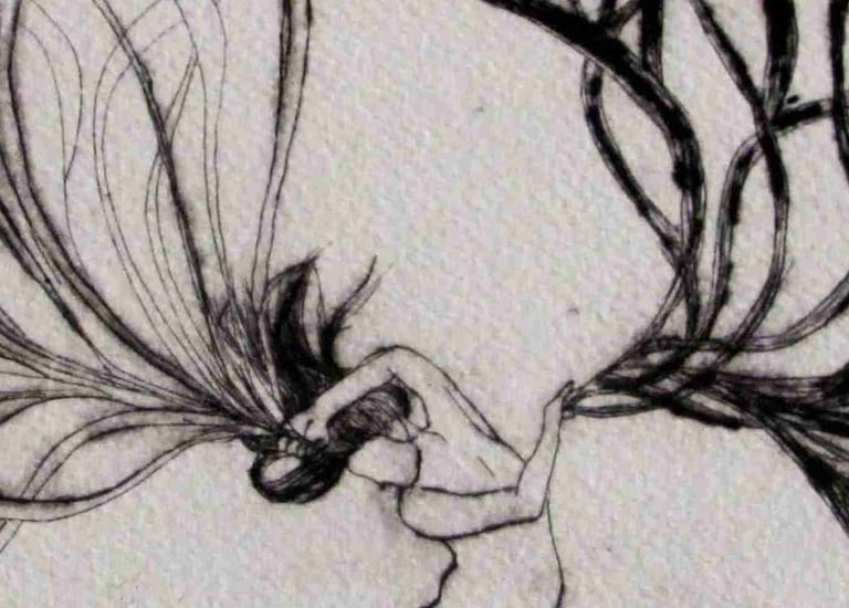 Graphic print drawing