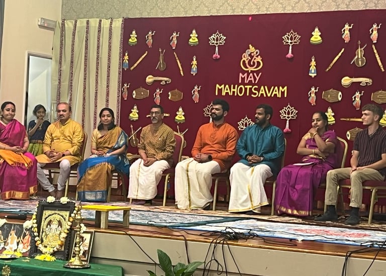 An image of artist's felicitation