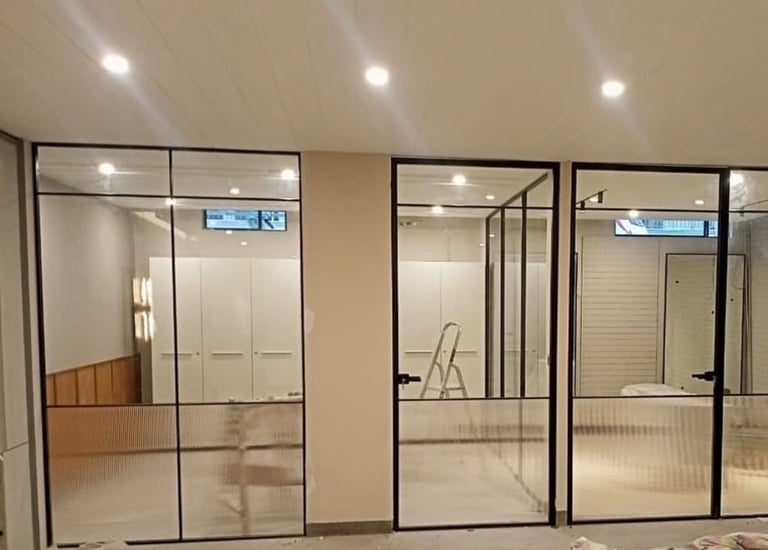 Office partitions