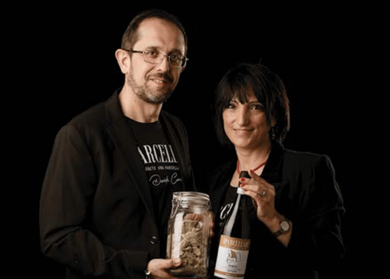 Davide Canina e Monica Pedrotto I Parcellari, produttori di vino Piemonte Monferrato Langhe Roero