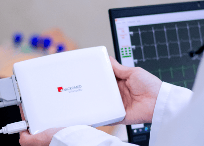 Eletrocardiógrafo para ECG e Teste de Esforço Micromed